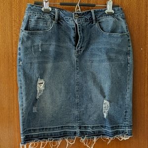 Denim Skirt